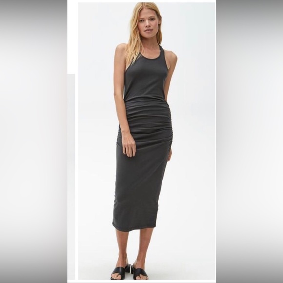 MICHAEL STARS NWOT RACERBACK MIDI - Picture 3 of 8